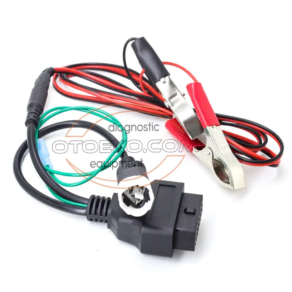 كابل ووصلة الفحص والتشخيص الصناعية Yamaha 3 Pin + Güç Kablosu - Obd2 (Yamaha) عالية الاعتمادية - 9
